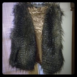 Express fur vest.